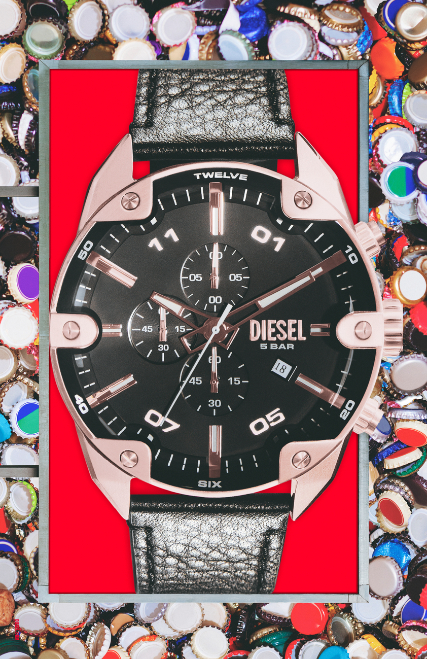 Você está visualizando atualmente Diesel apresenta linha de relógios ”Spiked” com design único e moderno