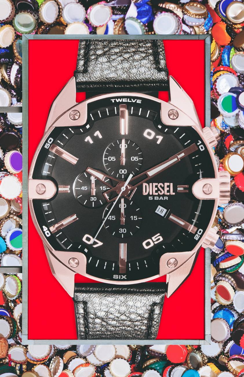 No momento, você está visualizando Diesel apresenta linha de relógios ”Spiked” com design único e moderno
