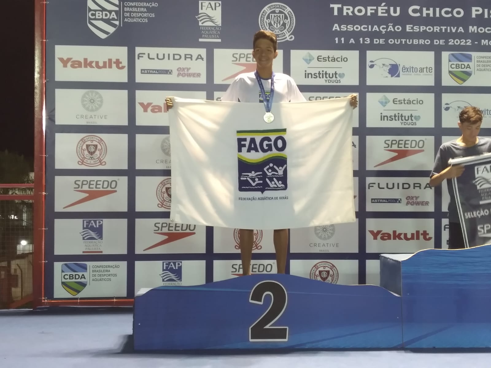 No momento, você está visualizando Bolsistas do Pró-Atleta conquistam pódio em competição nacional de natação