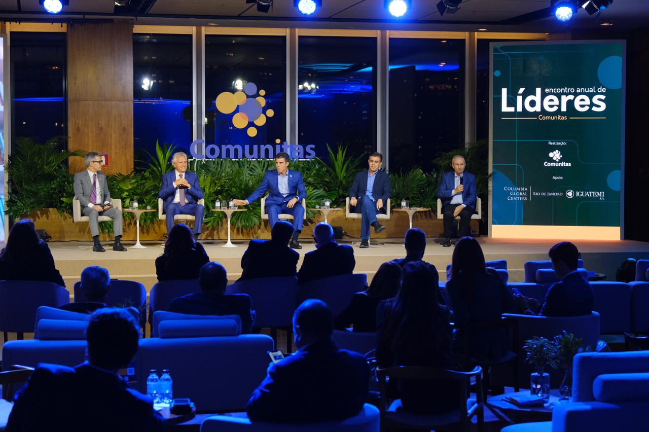 No momento, você está visualizando Em São Paulo, Caiado participa do 15º Encontro de Líderes da Comunitas
