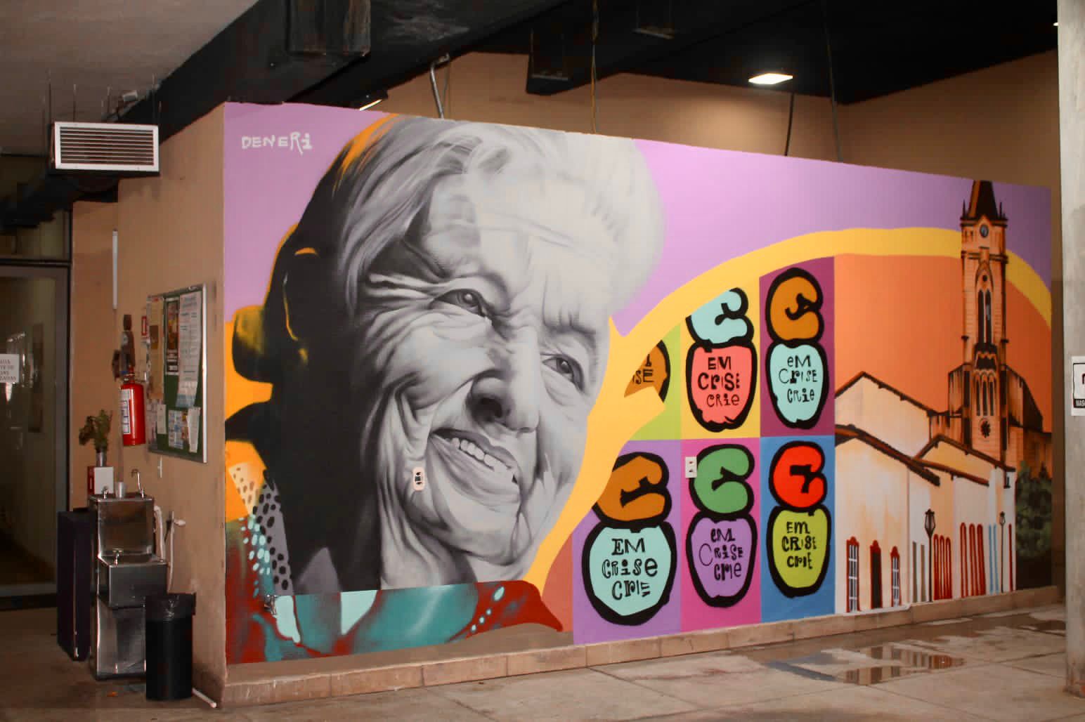 Você está visualizando atualmente Arte urbana: Vila Cultural Cora Coralina ganha murais de grafite