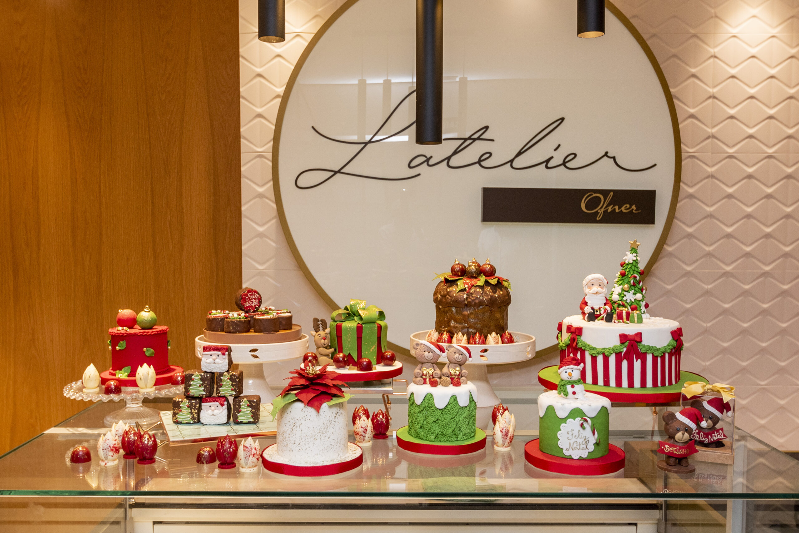 No momento, você está visualizando L’Atelier Ofner: doces e sobremesas decoradas e artesanais prometem deixar o Natal ainda mais encantador