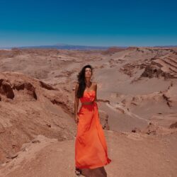 Silvia Braz embarcou pela primeira vez para o Atacama com a Animale