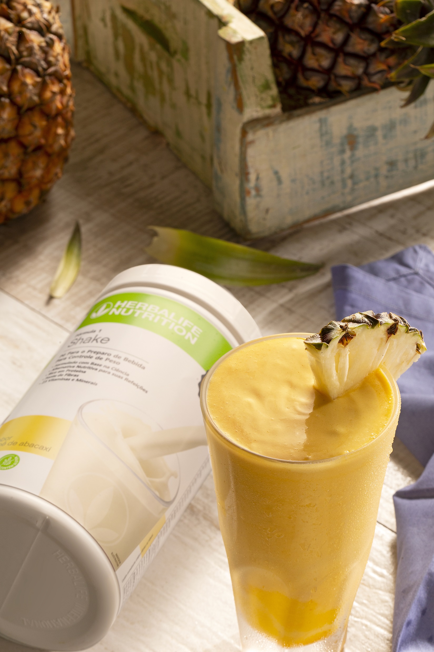 Você está visualizando atualmente Receita Fit e Zero Lactose: smoothie frapê de abacaxi