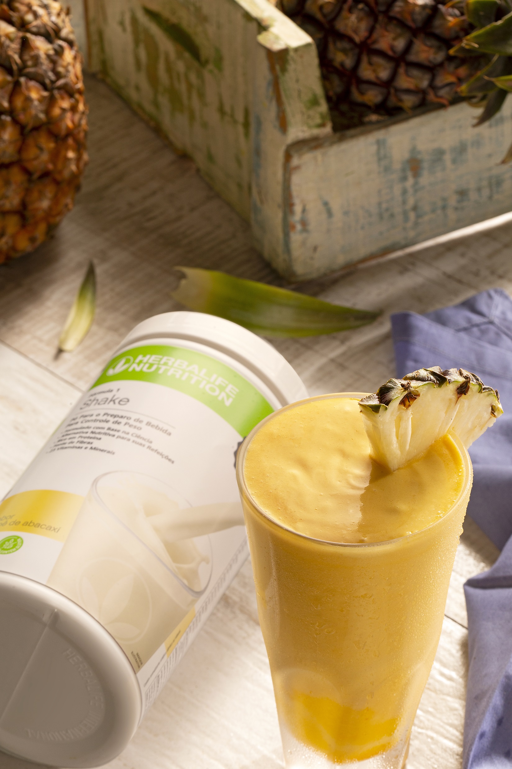 No momento, você está visualizando Receita Fit e Zero Lactose: smoothie frapê de abacaxi