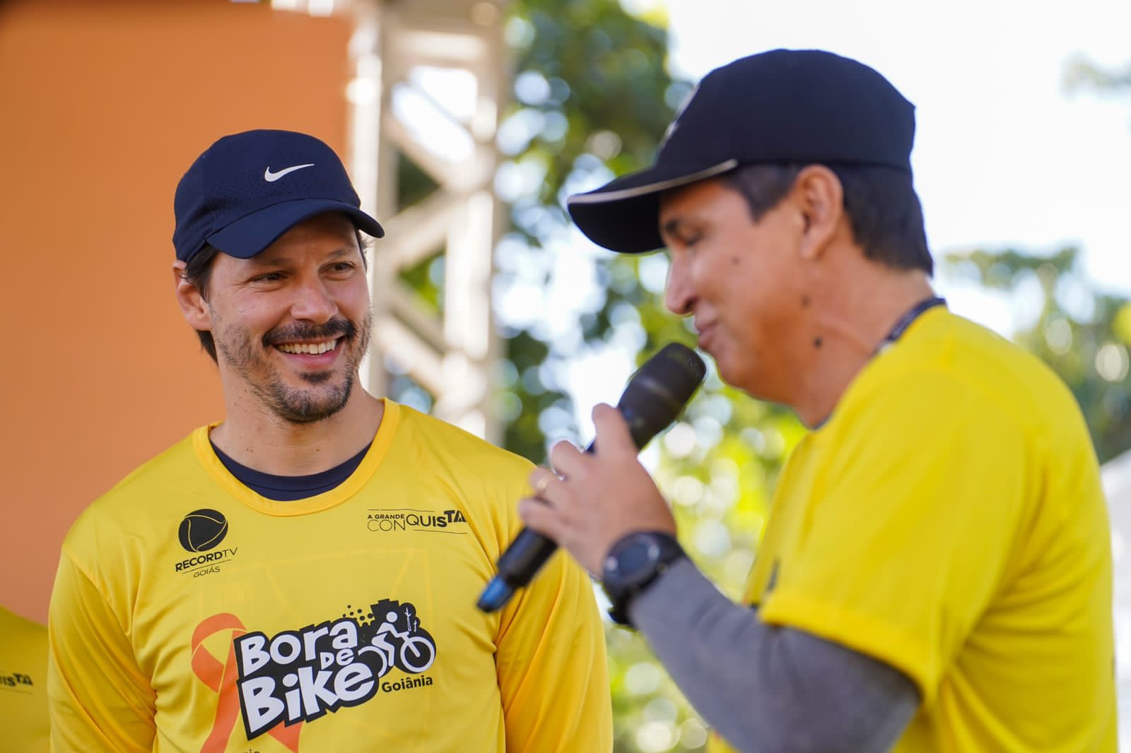 No momento, você está visualizando Maio Amarelo: Daniel Vilela participa de passeio ciclístico pela conscientização de um trânsito mais seguro