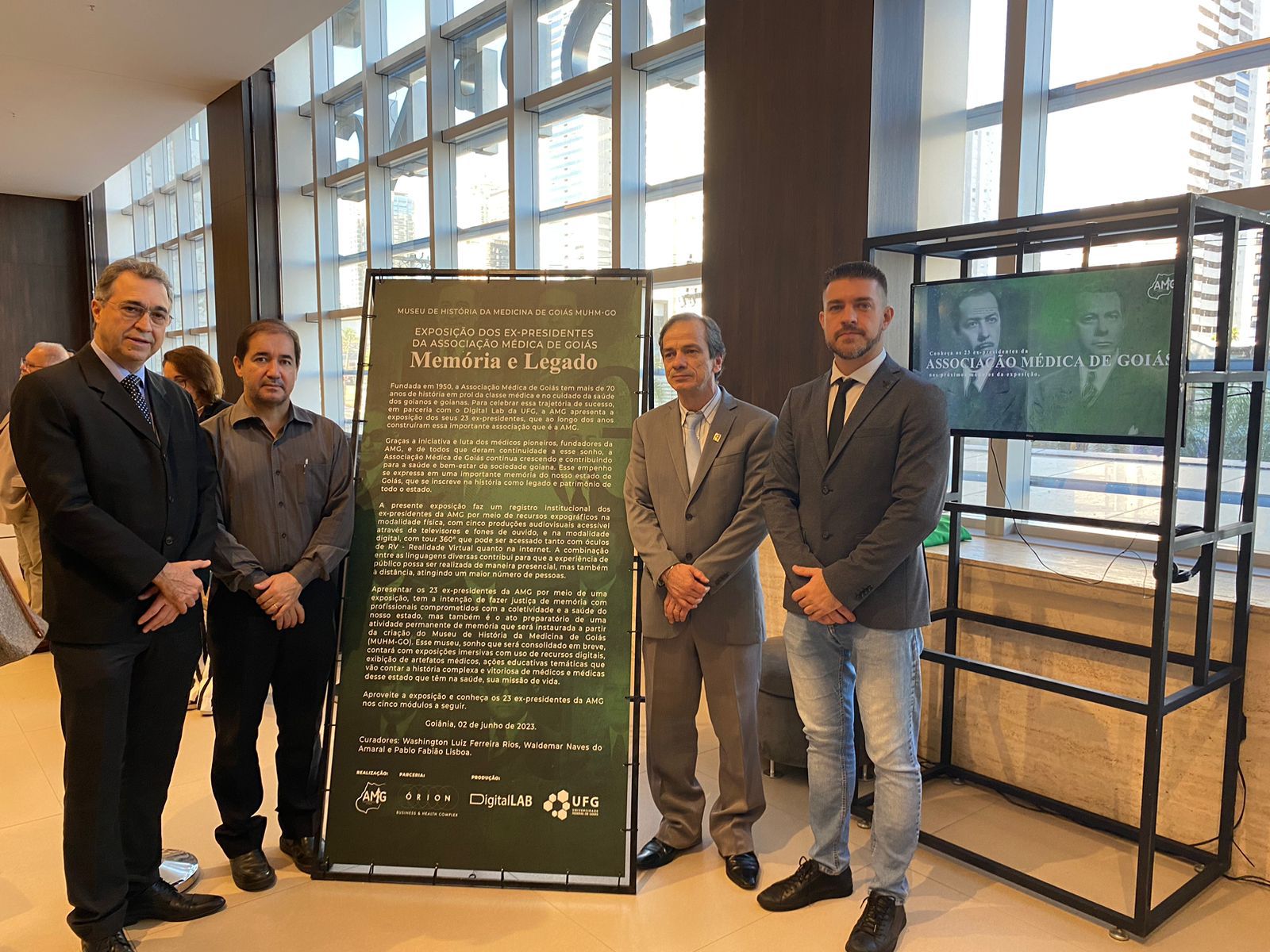 No momento, você está visualizando Exposição conta a história dos ex-presidentes da Associação de Médicos de Goiás