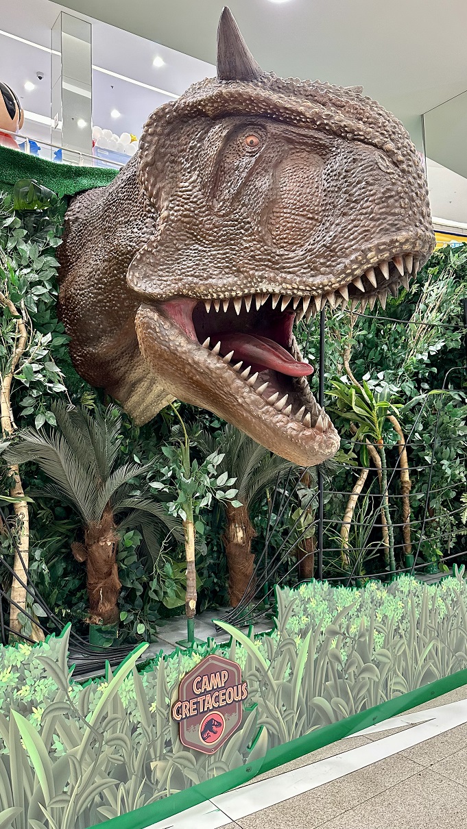 No momento, você está visualizando Arena do Jurassic World é atração gratuita para aproveitar últimos dias de férias em Goiânia