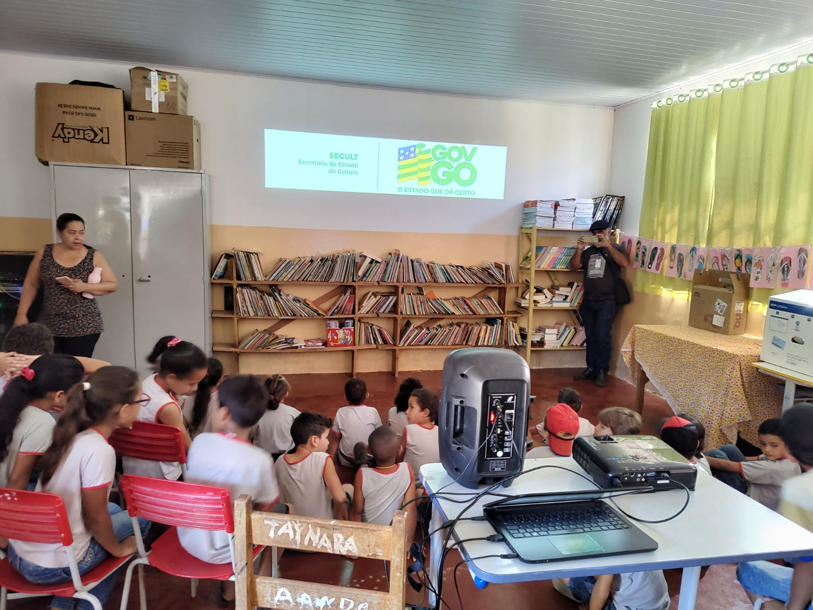 No momento, você está visualizando <em>Cine Goiás Itinerante fecha o mês de férias em Cachoeira Dourada</em>