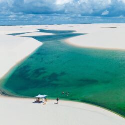 Aa belas paisagens dos Lençóis Maranhense