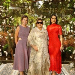 Martha Medeiros desfila coleção Algodão do Brasil com passarela estrelada por Carol Ribeiro