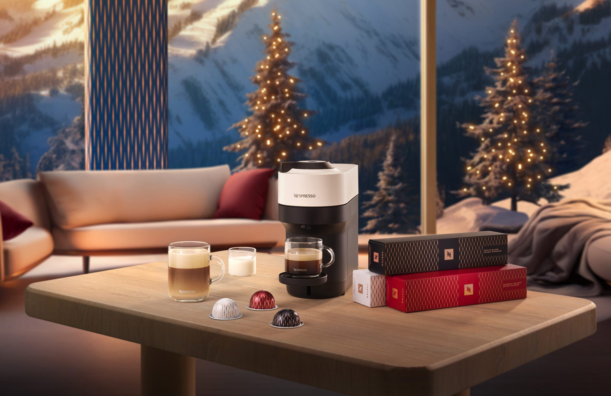 Você está visualizando atualmente Nespresso realiza Collab com marca de luxo Fusalp para sua linha Festive de final de ano