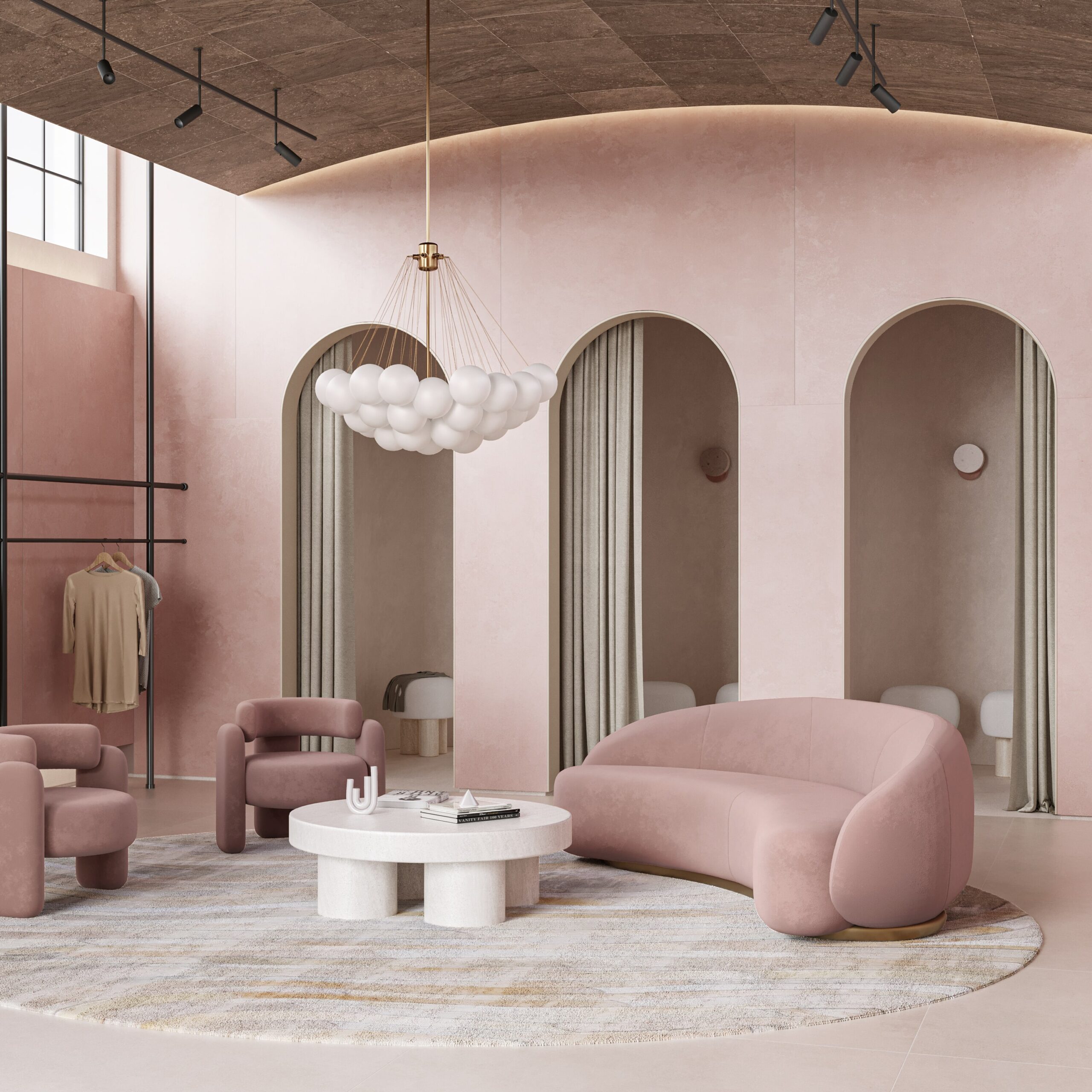 No momento, você está visualizando Peach Fuzz, eleita pela Pantone para 2024, inspira a arquitetura e o décor