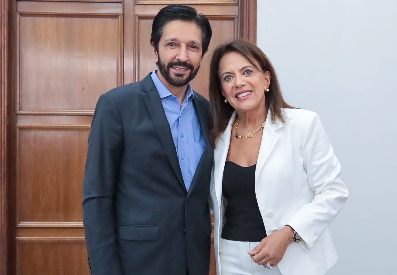 No momento, você está visualizando <em>Gracinha se reúne com prefeito de São Paulo e troca experiências na área social</em>