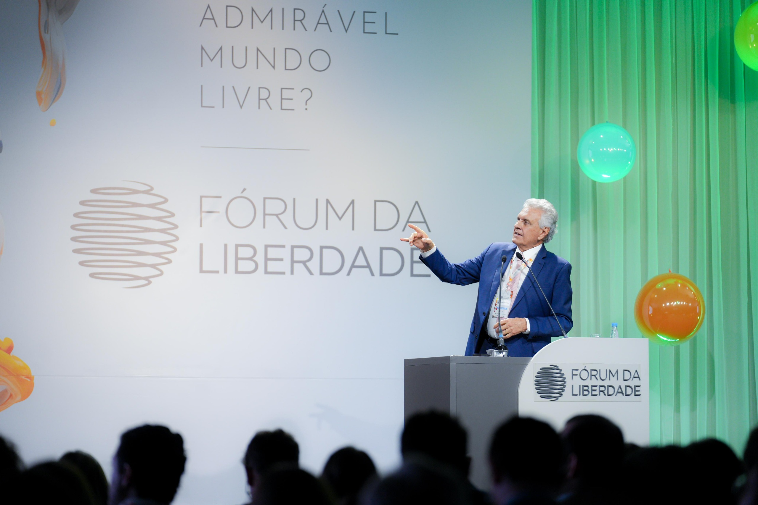 No momento, você está visualizando <em>Caiado destaca papel da segurança em prol do crescimento econômico, no Fórum da Liberdade</em>