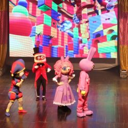 O Incrível Digital Circus no Teatro” traz sua turminha de amigos para Goiânia