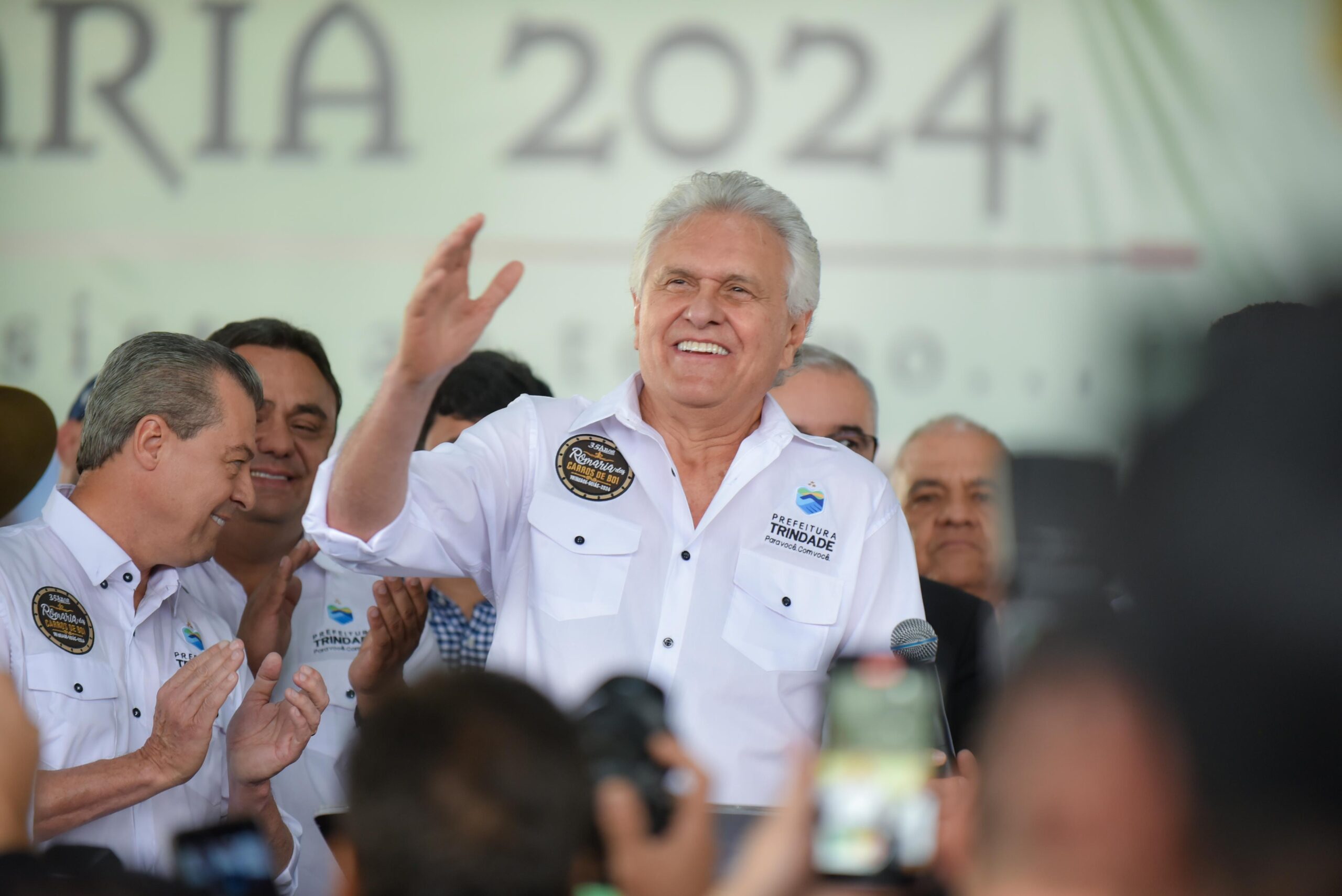 No momento, você está visualizando “Goiás pulsa história e respeita a fé”, diz Caiado ao transferir a capital do estado para Trindade