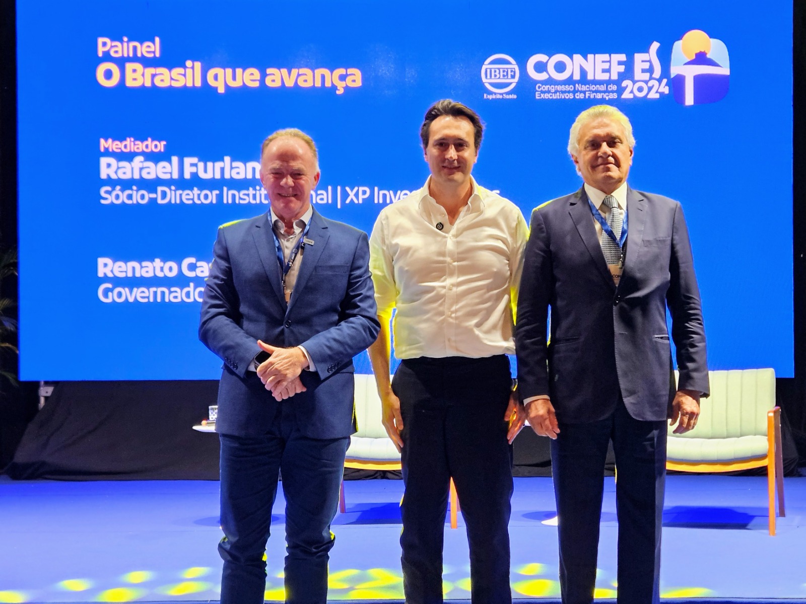 No momento, você está visualizando Caiado apresenta avanços de Goiás em evento nacional no Espírito Santo
