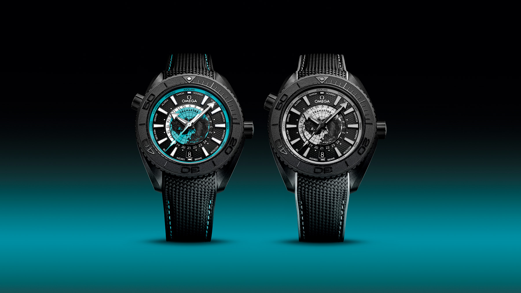 No momento, você está visualizando OMEGA apresenta o novo Seamaster Planet Ocean Worldtimer