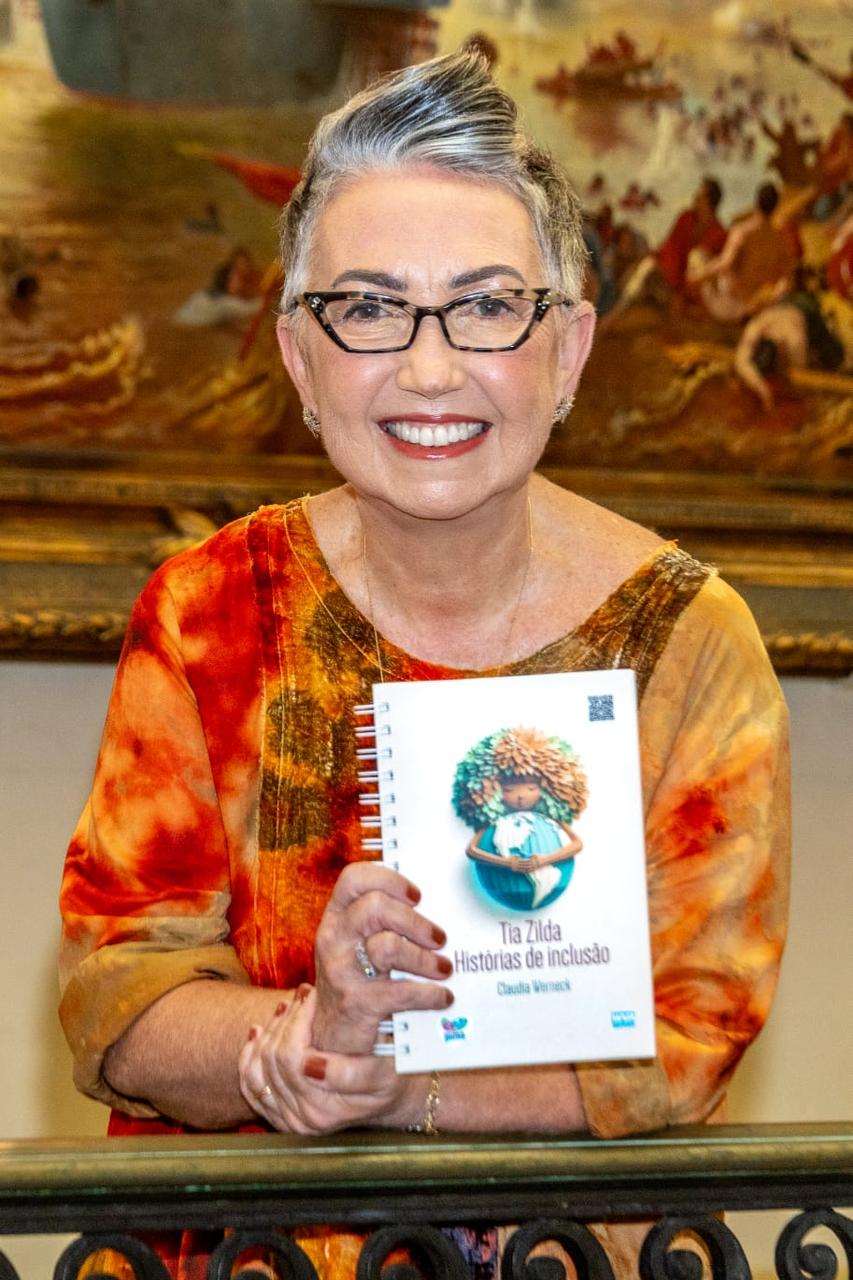 No momento, você está visualizando Claudia Werneck lança seu 15º livro sobre inclusão e diversidade