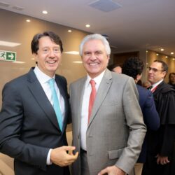 Caiado destaca atuação de Murilo Vieira de Faria no TJGO