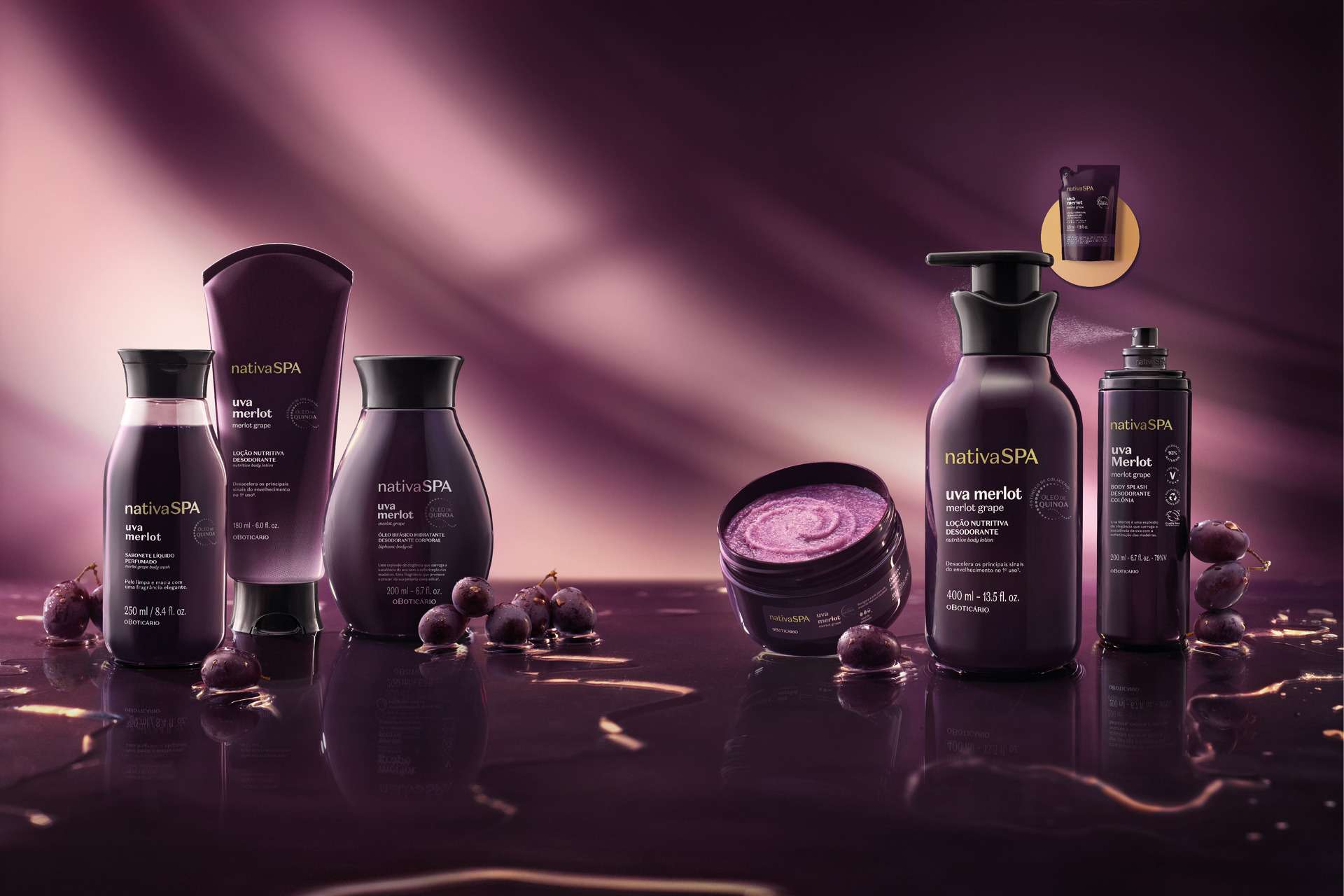 No momento, você está visualizando Nativa SPA Uva Merlot: A nova linha do Boticário