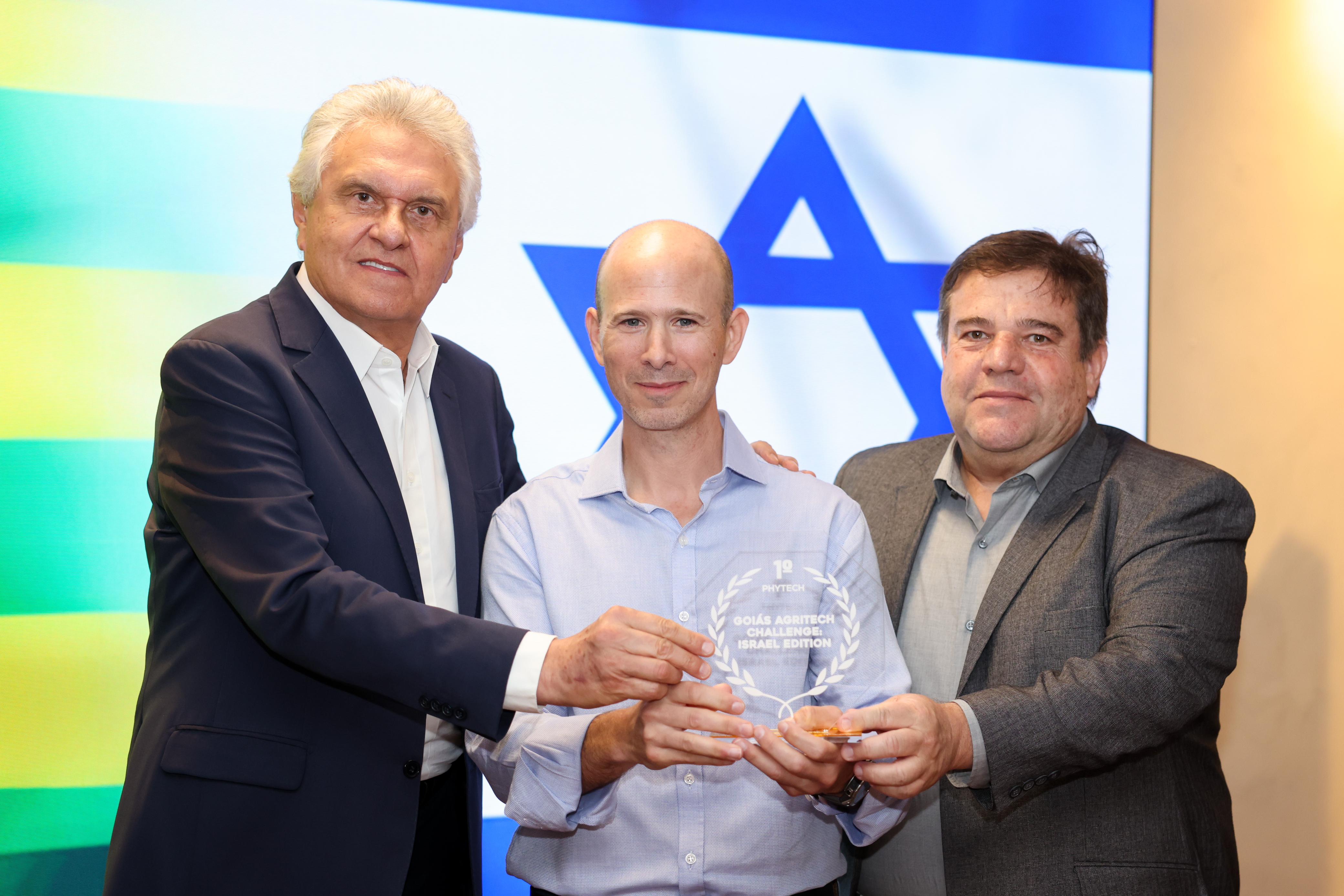 Israel Agri Challenge: Caiado premia empresas em Goiás