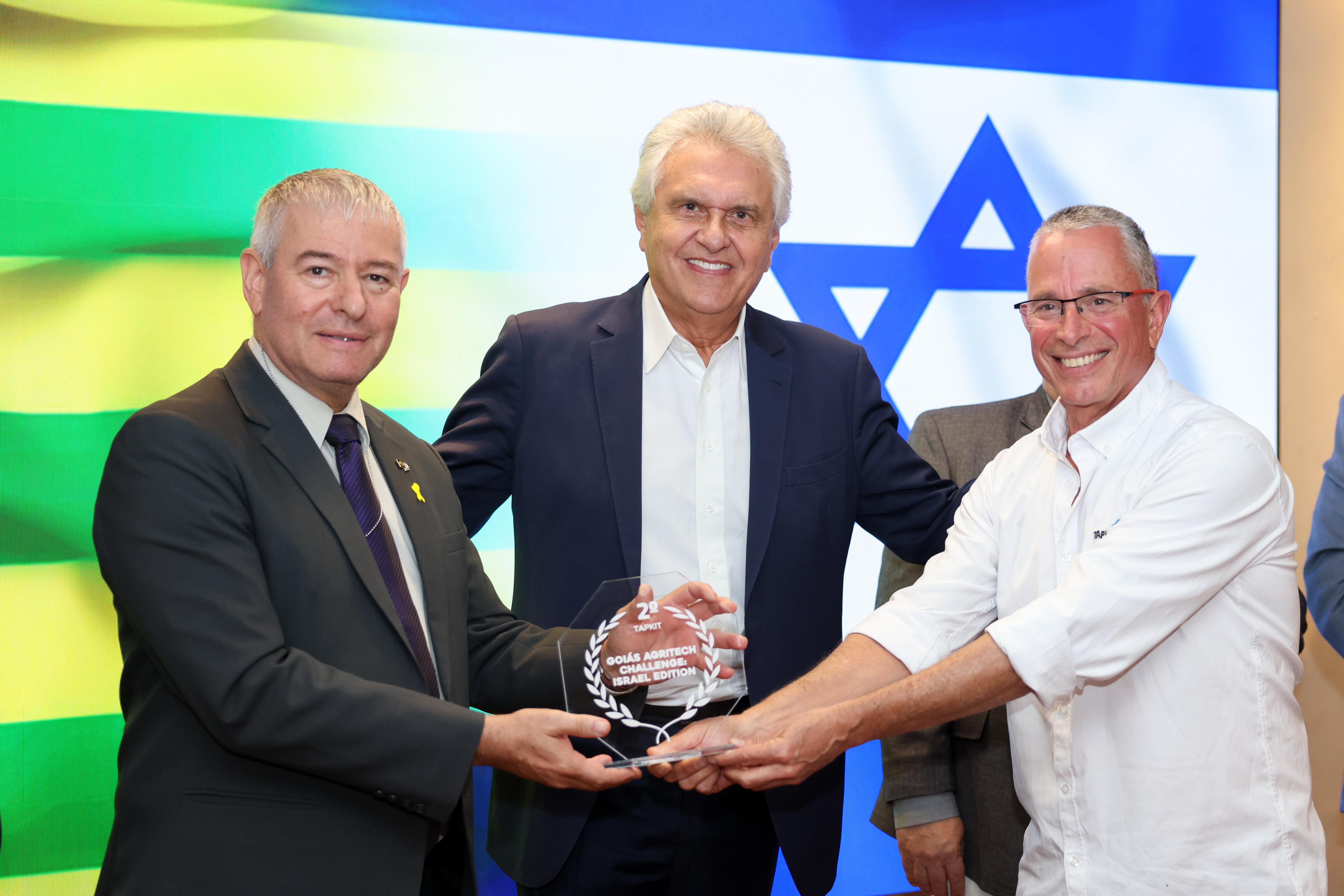 Israel Agri Challenge: Caiado premia empresas em Goiás