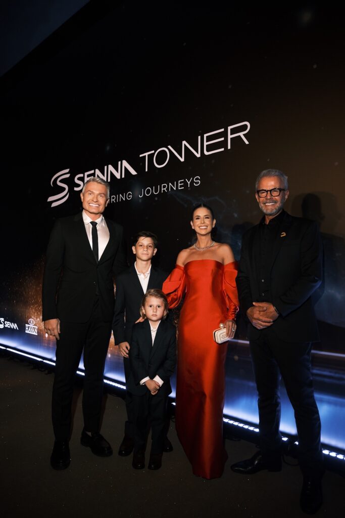 Lançamento da Senna Tower em Balneário com celebridades