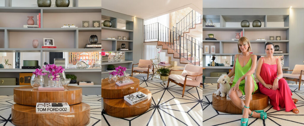 Estantes: protagonistas do décor da sala