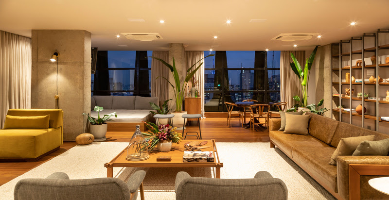 Suíte Presidencial do Tivoli Mofarrej: Essência do design brasileiro