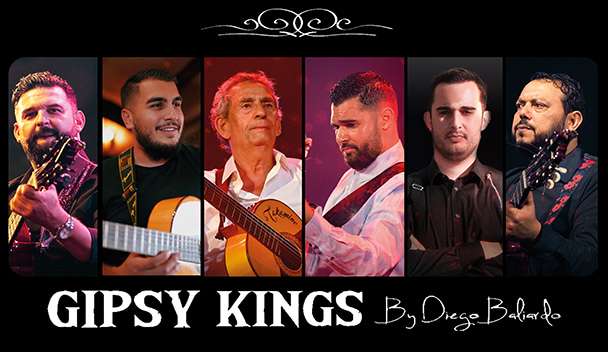 Show GIPSY KINGS® by Diego Baliardo tem ingressos esgotados