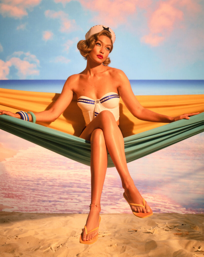Gigi Hadid assina coleção limitada com a Havaianas