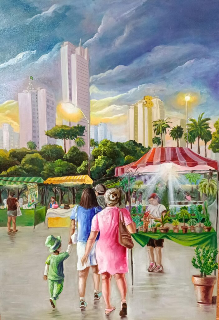 Basileu França expõe exposição “Lugares” com 70 obras de alunos