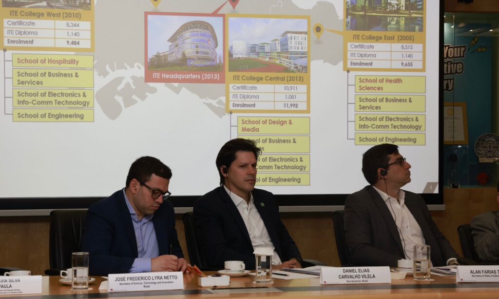 Goiás atrai Singapura para avançar em educação técnica