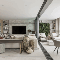 Reforma elegante e afetiva por Caroline Andrusko Arquitetos