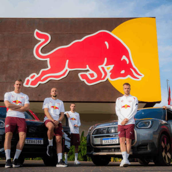 MINI é carro oficial do RB Leipzig na excursão pelo Brasil