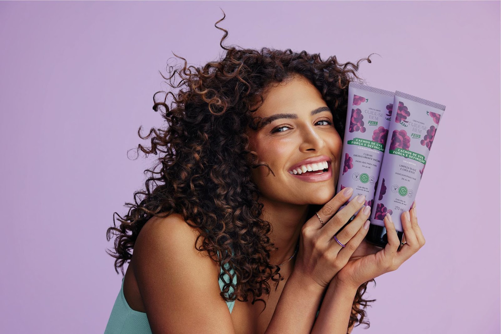 No momento, você está visualizando Cachos de Uva relança Cuide-se Bem Feira para cabelos curvos