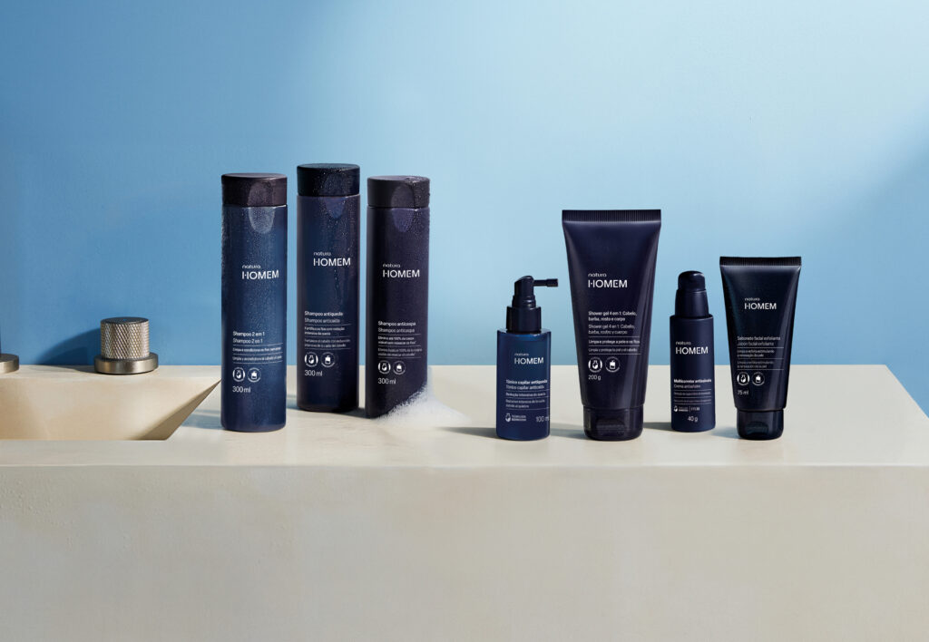 Natura lança Natura Homem Evolut.io e linha de autocuidado