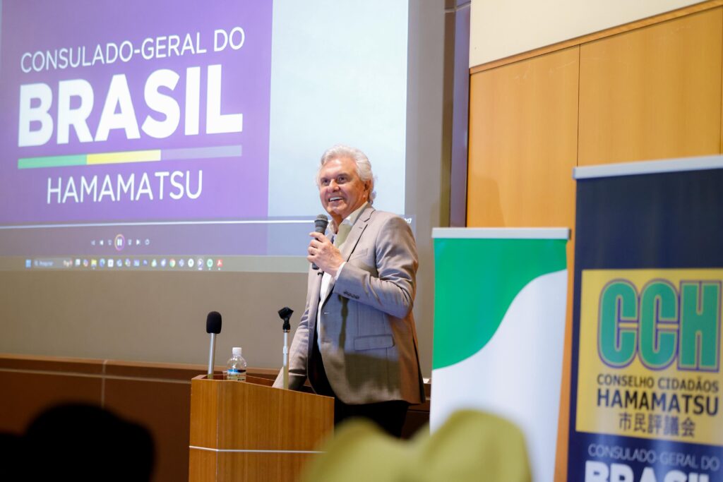 No Japão, Caiado destaca avanços de Goiás a empresários