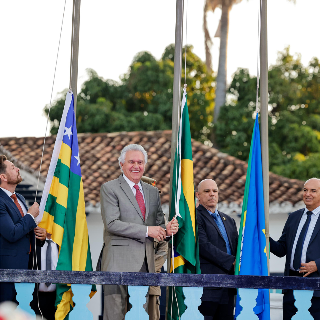 No momento, você está visualizando Caiado instala sede simbólica dos três poderes na cidade de Goiás