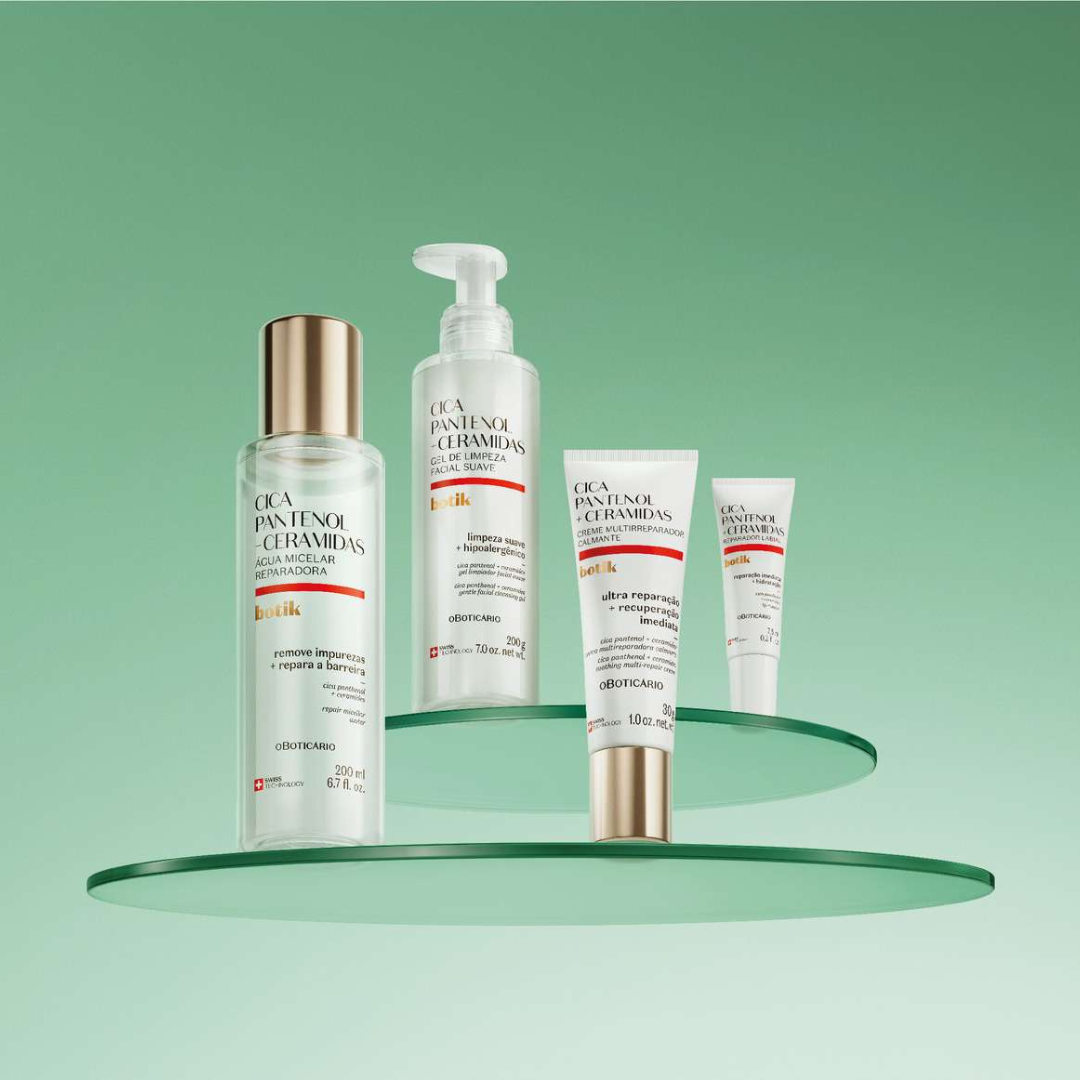 No momento, você está visualizando Botik Cica Pantenol + Ceramidas repara a pele em 1 minuto