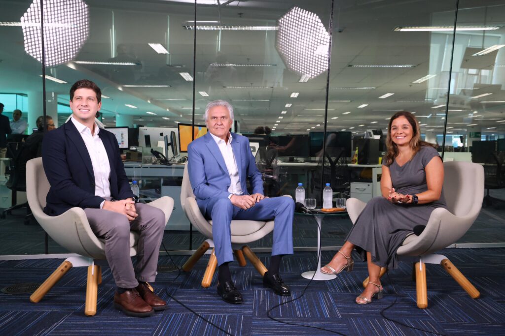 Caiado destaca avanços em Goiás no “Diálogos – O Globo”
