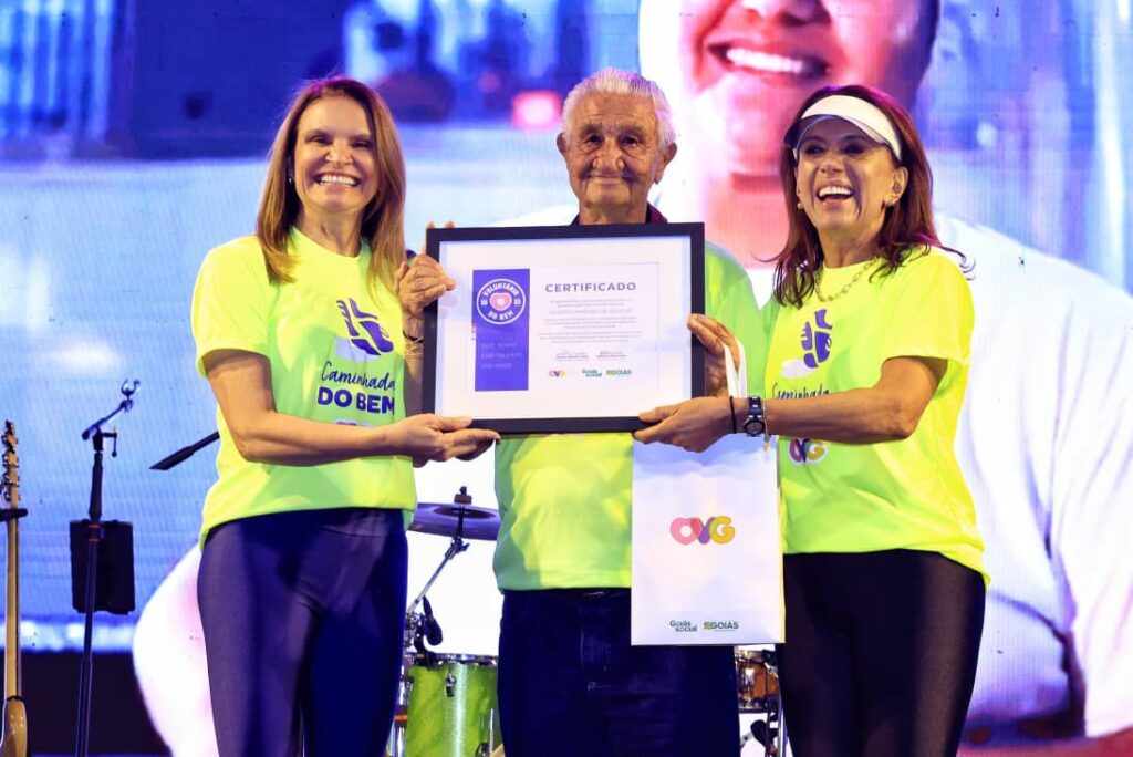 Caminhada do Bem 2025 reúne 2,1 mil pessoas em Goiânia