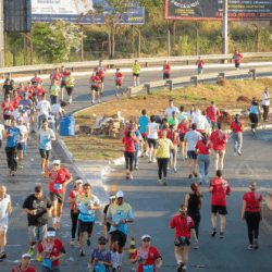 Maratona EM Movimento une esporte e conscientização