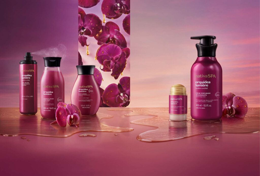 Nativa SPA Orquídea Lumière do Boticário traz glow corporal
