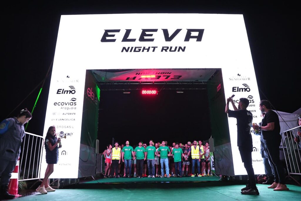Corrida Eleva 2025 transforma Goiânia em palco noturno