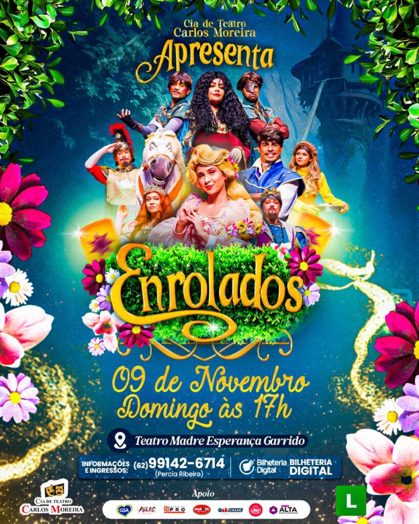 Superprodução infantil “Enrolados” estreia em Goiânia