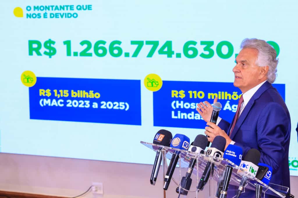 Caiado aciona STF por repasses da União à saúde de Goiás