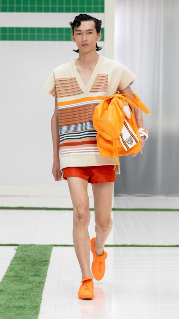 Lacoste Primavera-Verão 2026: ode ao esporte através da moda